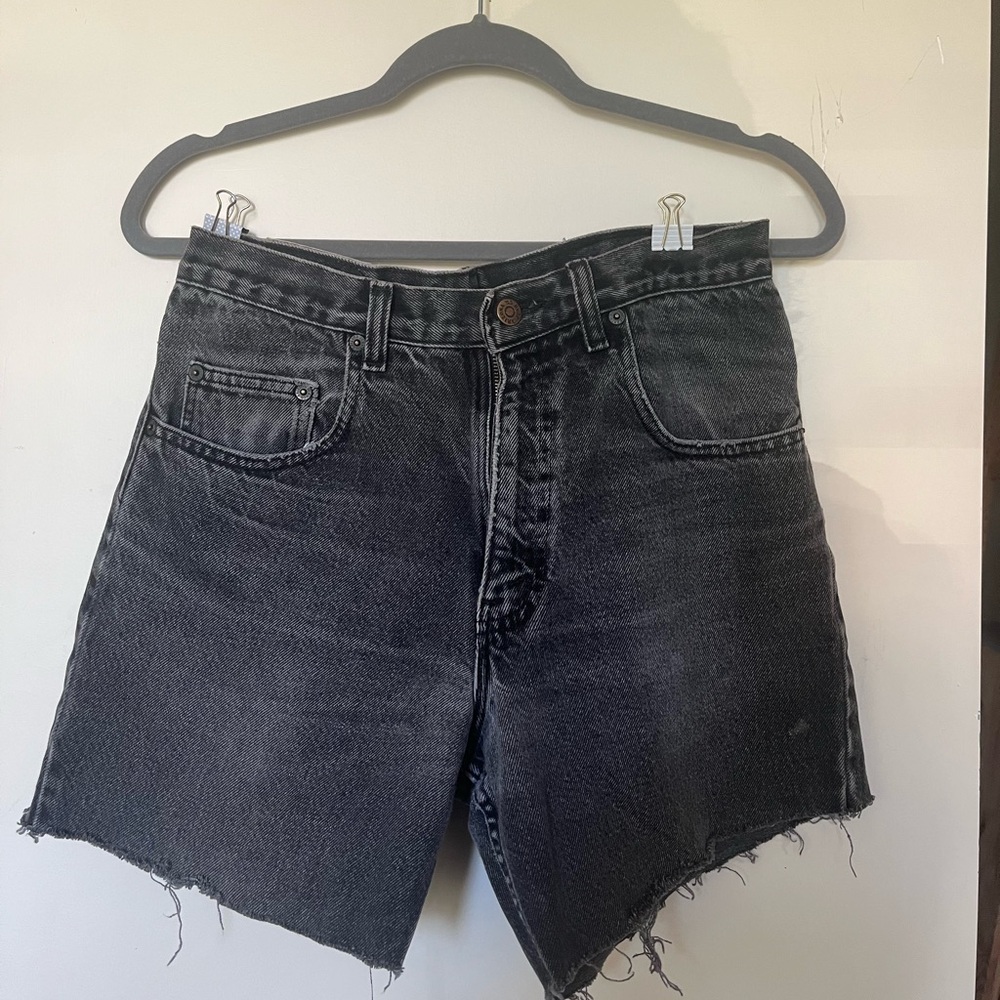 Arizona Jean Company Charcoal Denim Women Shorts